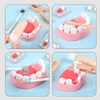 Tools Workshop Wooden Pretend Play Doctor Educational Toys for Children Simulation Dentist Check Brush Teeth Medicine Set Role Playing Games l230830