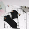 Boxed Cotton Bee Cloth Label Designer Socks Sports Socks for Men and Women243T