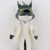 Pluszowe lalki 38 cm złoczyńcy pan Wolf Plush Toy Cute Movie Charakter lalki Soft nadziewane zwierzęce zabawkowe prezenty dla dzieci fani Fani Fan fawory się 230830