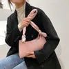 Bolso de diseñador Bolso de lujo Bolso de hombro Bolso de mujer Bolso de axila Bolso con cremallera Bolso vintage Bolso de cuero suave con estampado de cocodrilo Bolso de color sólido styleyslbags