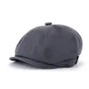 Berety 2023 Spring Plus Size Ivy Cap Big Head Man Sboy Hat Lady Octagonowe czapki Kobieta bawełniana beret 5456cm 5858CM 5860CM 6062CM 230830