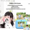 Caméscopes Nouveaux enfants Appareil photo instantané Thermique sans encre Jouet d'impression pour filles garçons enfants Appareils photo numériques Photographie Vidéo Cadeau d'anniversaire Q230831