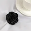 Broches à grande fleur en tissu pour femmes, sur vêtements, tendance, élégantes, épingles à revers, décoration de vêtements, accessoires bijoux à la mode, 2023