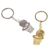 Keychains Landards Creative Keychain Spor Hediye Basketbol Net Stadyum Kolye Okul Anıt Hediyeleri Teslimat Moda Accessor Dhzk8