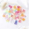 Charms Yeyin 100 pcs Candy Bear mignon résine bricolage résultats gommeux boucles d'oreilles porte-clés collier pendentif bijoux décor accessoire livraison directe Dhmop