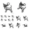 Charms Nowa moda Łatwa do majsterkowania 30pcs Chihuahua Dog METAL METAL ANTIRY SIER SIER SINE BIDY JEED BINDIRY Making do dostawy kropli F Dhdsi