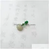 Charms Long Natural An Yuqing Sailor String Pendant Emerald Drip Characteristic Diy Accessories National Style Bracelet Drop Delivery Dhijv