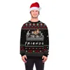 Swetry damskie Brzydkie świąteczne swetry zabawne nadruki 3D modne unisex z kapturem z kapturem z kapturem z kapturem 230831