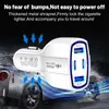 Carregador rápido para carro, 53w, pd20w, qc3.0, multiporta, multifuncional, 4 em 1, adaptador de energia para isqueiro de carro com caixa