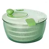 Plates Salad Greens Manual Vegetables Dryer Dry Fruits Vegetable Washing Bowl Fit For Servings Lettuce Spinach