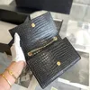 Kate Designer Bag Sain Tassel Woman Bag Rame Aligator torebka Gold Srebrny krzyżowe torby na ciało różowe torby Projektantka torebka torebki zielone czerwone luksusowe torebki