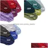 Hijabs Solid Jersey Elastic Muslim Hijab Scarf For Women Polyester Shawl Headscarf Wrap Foard Big Size Headband Turban Islam Band Drop Dhpks