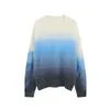 Suéteres para hombres Mohair Stripe Fashion Sweater Loose Harajuku Coreano Ropa unisex Primavera Top Marca Hombre Mujer Jerseys de punto 230830