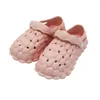 Slipper Snoep Kleur Kindersandalen Kinderen Bubble Slides Met Elastiek Zomer Outdoor Sportschoenen Jongens Meisjes Antislip Strandslippers