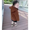 ジャケット冬の子供用コートラムジッパーアウターウェア服