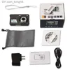 Videocamere Mini fotocamera fotografica HD da 18 MP Digitale portatile Zoom 8x Registrazione video anti-vibrazione Q230831