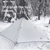 Tendas e abrigos Versão 230cm 3F UL GEAR Lanshan 1 Ultralight Camping 34 Temporada 15D Silnylon Rodless Tent 230830