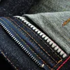 Men's Jeans SAUCE ORIGIN EXL916AG Mens cotton linen Selvedge Sanforized Raw Denim for Men Straight Fit Silver Button 19 oz 230301