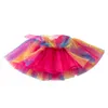 Gonne Gonna Tutu New Girl con fodera e fiocco in maglia a forcina Gonna in tulle Tutu Abbigliamento per bambini Abbigliamento per bambini Gonna a sirena T230301