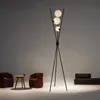 Floor Lamps Modern Led Lamp 3D Moon Iron Tripod For Living Room Bedroom Loft Study Decor Light Nordic Table Standing