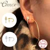 Boucles d'oreilles à tige en argent Sterling 925 véritable serpent européen américain mignon pour les femmes Piercing boucles d'oreilles bijoux fins PendientesStud