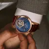 Наручительные часы 2023 Airon Tourbillon Mechanical Watch Мужские деловые водонепроницаемые роскошные часы для мужчин