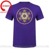 Men's T Shirts Retro Gold Limited Edtion Sacred Geometry Magic Mandala Metatrons Cube Flower Of Life Shirt Man Men's T-Shirt Tops Tees