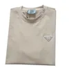 Koszulki damskiej projektantka domu p Spring/Summer 23 Nowa klasyczna Iron Label Micro etykieta Mężczyźni i wszechstronna koszulka z krótkim rękawem 9Q74