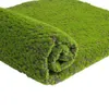 Fleurs décoratives fausse herbe pliable mousse artificielle naturelle pour salon tapis mur plante jardin extérieur décoration intérieure