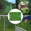 Decorative Flowers Artificial Hedge Panel Greenery Wall Privacy Fence Pography Backdrop Green For Backyard Festival Decoration