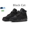 4 buty do koszykówki mężczyźni kobiety 4s Sneaker wyhodowany ponownie wojskowy czarny kot sosna zielona zielona morska biały oreo czerwony grzmot UNC Medium Olive Mens Treakers Sports Sneakers