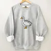 Womens Hoodies Sweatshirts SILLY GOOSE SWEATSHIRT 230301