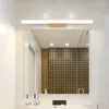 Makeup Vanity Lights Wall Wood Switch Beauty Table Long Mirror Light Bathroom Wandleuchte Home Decor EH60VL