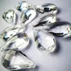 Lustre cristal anneaux gratuits 12 pièces 50mm Marquis clair facettes éclairage pendentifs bricolage attrape-soleil verre lampe partie pour la maison déco