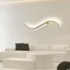 Muurlamp Minimalistisch LED STRIP SLAAPKAMER Bedroom Modern eenvoudig Noordachtig licht Luxe woonkamer El Lightwall