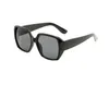 1 pz moda occhiali da sole rotondi occhiali occhiali da sole designer di marca montatura in metallo nero lenti in vetro scuro 50mm per uomo donna migliore marrone 5221