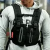 Men's Vests Techwear Tactical Reflective Functional Outdoor Sport Vest Men Adventure Multifunction Breathable Pocket Utility Bag Streetwear