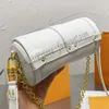 Bolsa Transversal Baú Papillon Feminina Designer de Luxo Bolsas de Marca Paris Flores com Almofada em Relevo Bolsas de Couro Genuíno Ombro em Forma de Barril Impresso