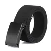 Belts Classic Design Casual Jeans Fashion Student New Solid Canvas Men's and Women's Belt Z0228