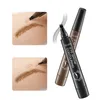 Four-Head Fork Eyebrow Tattoo Pen Four-Claw Not Easy to Smudge Micro-Carved Brow Pencil Liquid Four-Fork Long-lasting Smudgeproof Makeup