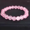 Strand cristal naturel 0.8 cm Rock Ross Quartz perles tibétain bouddha prière Mala Bracelet pour femme bijoux bouddhistes