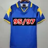 Retro del Piero Conte Soccer Jerseys 1995 1996 1997 1998 Pirlo Buffon Inzaghi Zidane Maillot Davids Pogba Conte Shirt Kits Men Maillots de Football Jersey