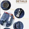 Męskie dżinsy Sule Top Brand Business Dżins Slim Slim Denim Pants Męskie pełne dżinsy 230301