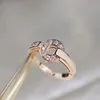 BVLGGARI LOVE RING Womens زوجين من الماس المصنوع من الفولاذ المقاوم للصدأ هدايا مجوهرات للمرأة الإكسسوارات بالجملة 6 7 8 9 10