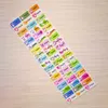 Gift Wrap Pattern Custom Personal Name Stickers Transportation Waterproof Tag Label For Girl Scrapbook School Stationery
