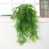 Dekorativa blommor 2st78cm Simulering Solflower Leaf Wall Hanging Rattan Fake Strip Decoration Wedding Room Home Garden