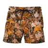 Men's Shorts Jumeast 3D Print Camouflage Hunting Men Women Loose Home Casual Hip Hop Jungle Reed Hidden Pants Gym