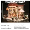 ألعاب الحفلات الحرف CuteBee DIY Dollhouse Kit Miniature Dollhouse Furniture with LED Diys For Children Birthday Gift 230301
