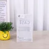 유니버설 플라스틱 빈 PVC 소매 패키지 박스 포장 상자 휴대 전화 케이스 케이스 iPhone 삽입 yfa3405