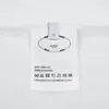 Maglietta oversize DUYOU con lettere lavaggio jersey vintage 100% cotone T-shirt da uomo Casual T-shirt basic da donna Top classici di qualità DY8832